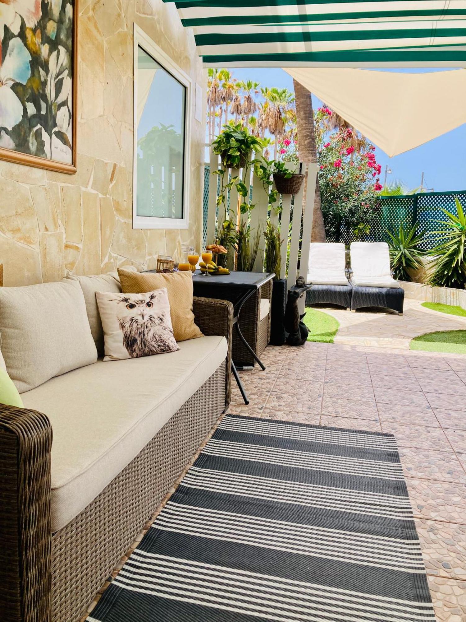 Beachfront Private Apartment In Pueblo Torviscas Sunset Harbour Costa Adeje (Tenerife) ภายนอก รูปภาพ