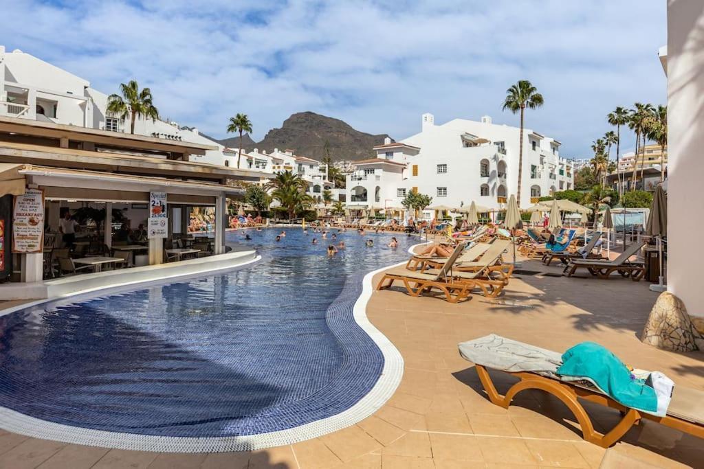 Beachfront Private Apartment In Pueblo Torviscas Sunset Harbour Costa Adeje (Tenerife) ภายนอก รูปภาพ